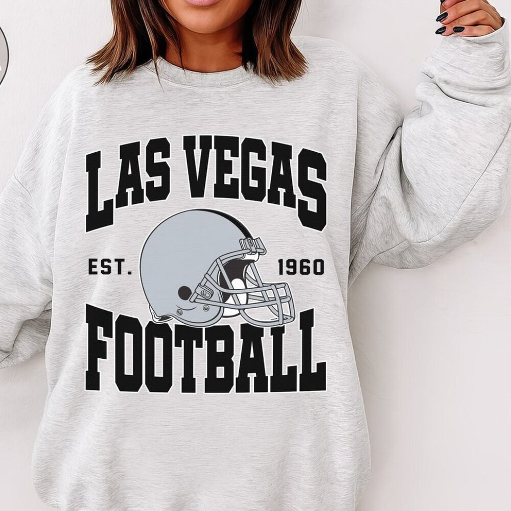 Las Vegas Football Style Crewneck Sweatshirt 17
